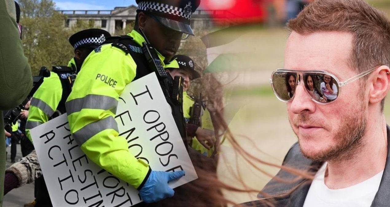 Massive Attack Solisti Robert Del Naja’nın Filistin Protestosunda Gözaltına Alınması**