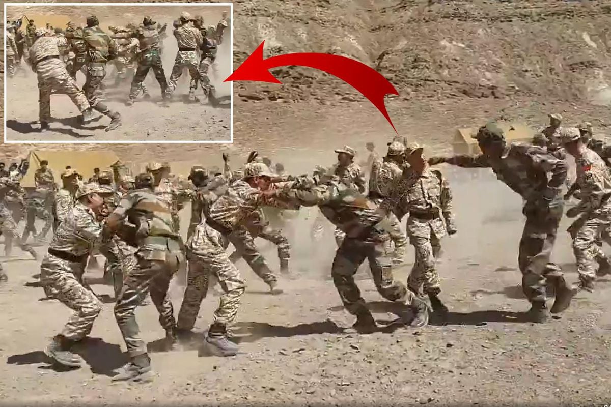 Hint Ordusu’ndan Çarpıcı Tatbikat: Askerler Çin Üniformaları Giydi