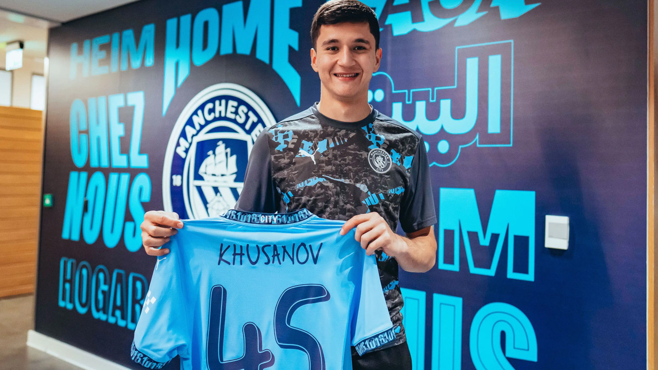 Manchester City, Khusanov’un sözleşmesini uzattı Haber gorseli